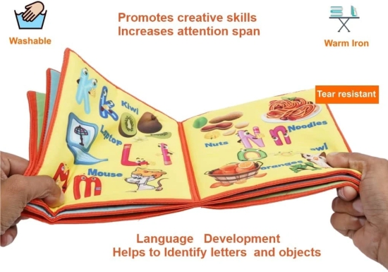 Skyculture? Head Start Series ABC Alphabets book and Animal for Vocabulary development and Fabric soft books - Part 1 and Animal Part 2 combo [Foam Book] Sunita [Foam Book] Skyculture; Vocabulary development and Fabric soft books