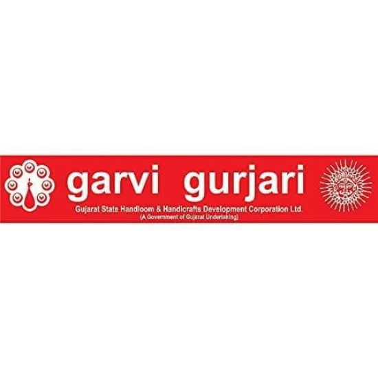 Garvi Gurjari (A Gujarat Govt Enterprise Handmade White and Purple Cotton Applique Shopping Bag