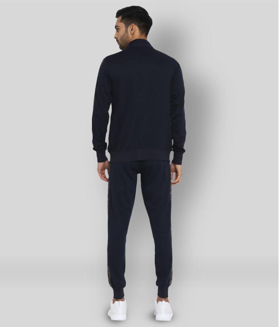 OFF LIMITS - Navy Blue Polyester Regular Fit Solid Mens Sports Tracksuit ( Pack of 1 ) - XXL