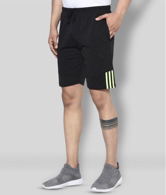 Glito - Black Polyester Men's Shorts ( Pack of 1 ) - None