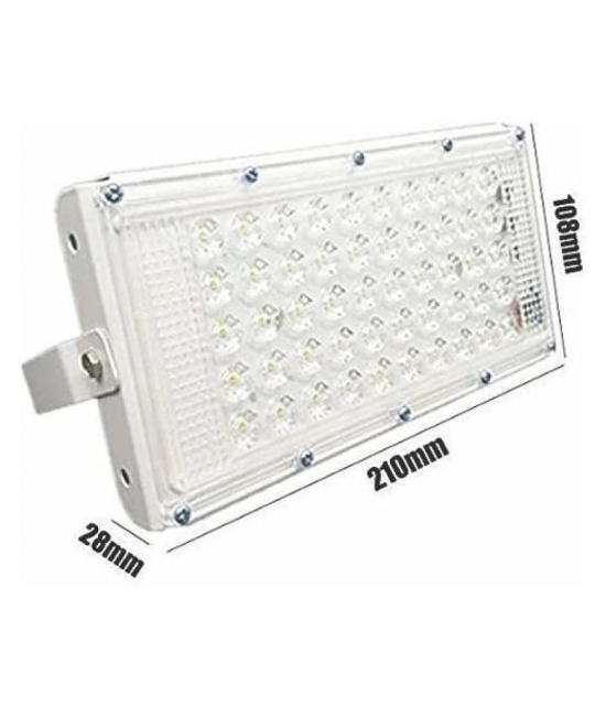 ILLA 50 Watts IP 65 Flood Light Cool Day Light - Pack of 2