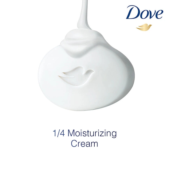 Dove Cream Beauty Bathing Bar, Has 1/4Th Moisturizing Cream, 125 G (Pack Of 3)