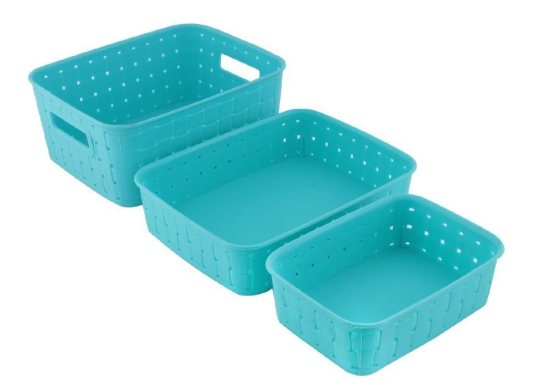 Ia Wow Store Smart Baskets for Storage(Set of 3)