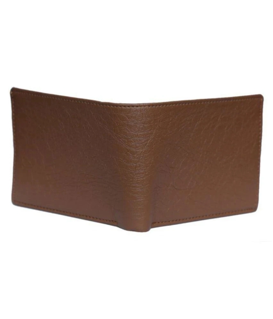 Wallet Baazar Leather Tan Casual Short Wallet