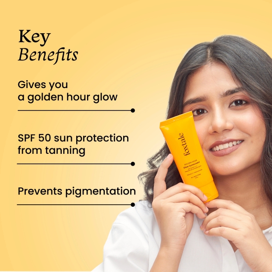 SPF 50 Glow Sunscreen-Pack of 2