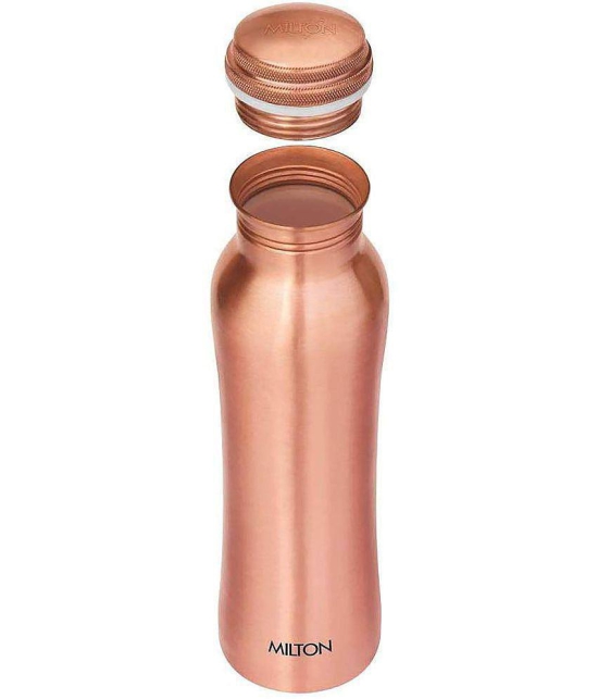 Milton Copperas 1000 Copper Bottle, 1 Piece, 920 ml, Copper | 100% Leak Proof | Office Bottle | Gym Bottle | Yoga Bottle | Home | Kitchen | Hiking | Treking Bottle | Travel Bottle - Copper