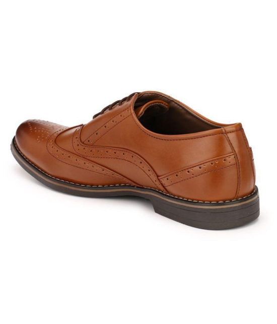 Leeport - Tan Mens Formal Shoes - None