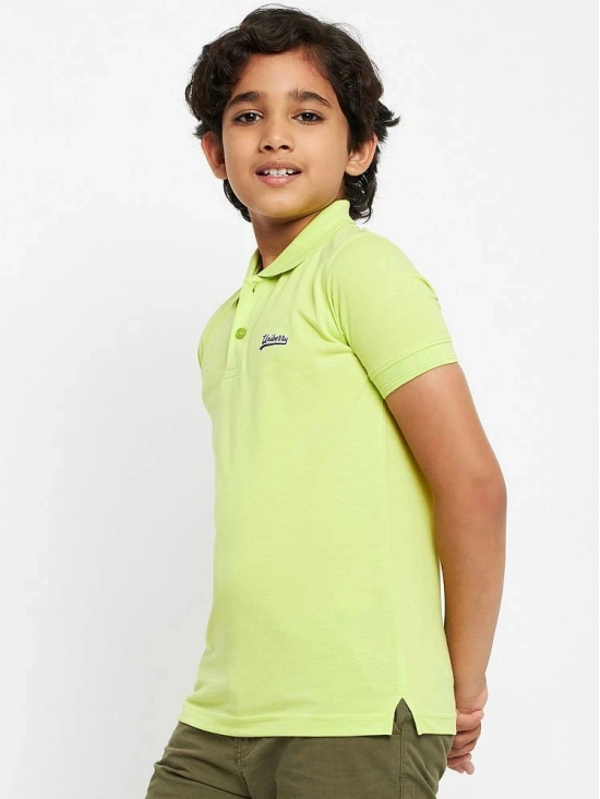 UNIBERRY - Lemon Cotton Blend Boys Polo T-Shirt ( Pack of 1 ) - None