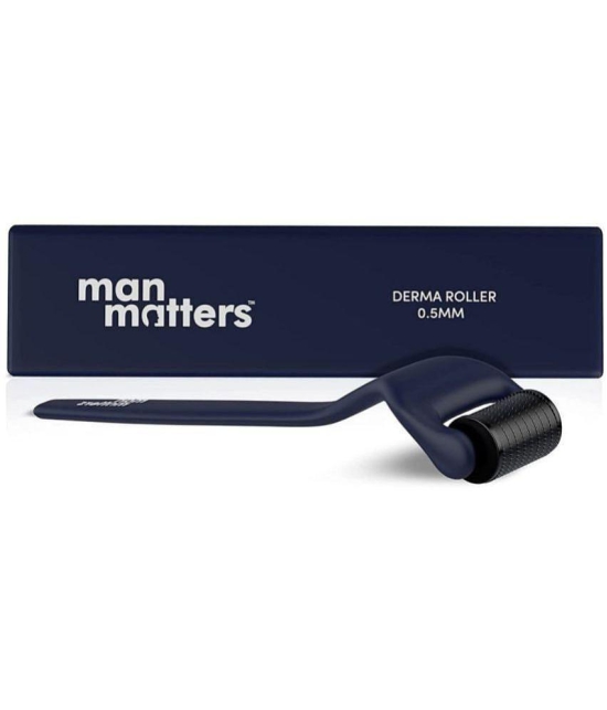 Man Matters Advance Derma Roller for Hair Growth for Men | For Scalp & Beard | 0.5mm Titanium Alloy 540 Micro Needles