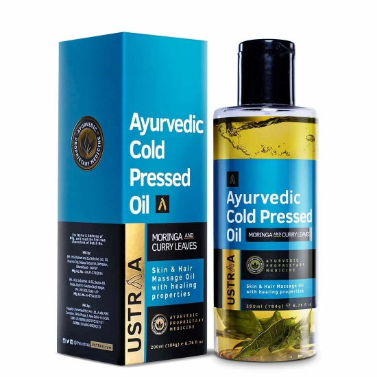 Ayurvedic Cold Pressed Oil with Moringa Oil & Curry Leaves (200 ml)