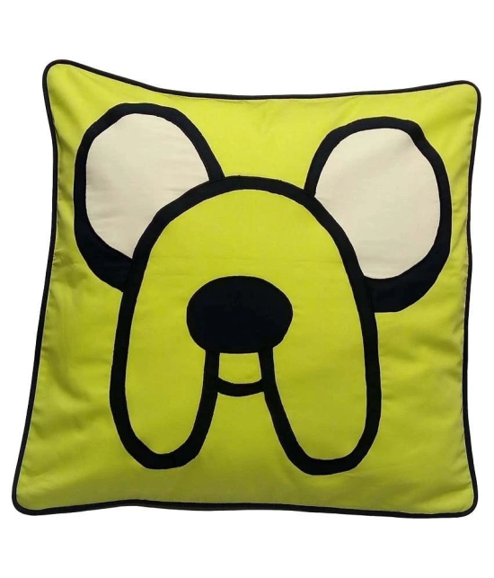 HugsnRugs Single Cotton Cushion Cover (40 x 40 cm) 16 x 16 - Multi