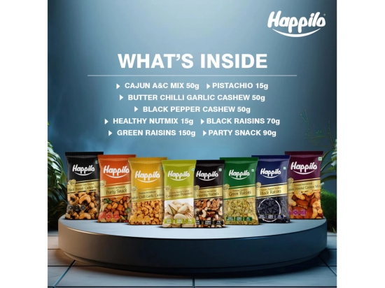 Happilo Dry Fruit Celebrations Gift Box Faia 490g