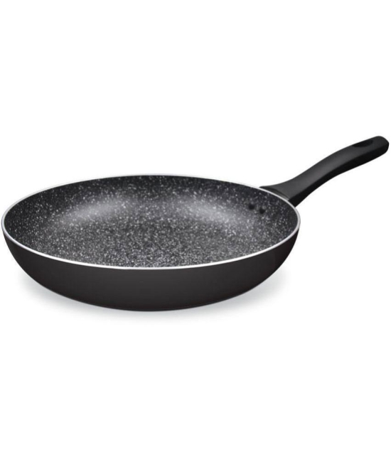 Milton Pro Cook Aluminium Granito Induction Fry Pan, 28 cm, Black