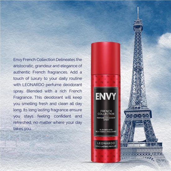 Envy Deodorant Combo Arnold + George + Leonardo 120ml*3