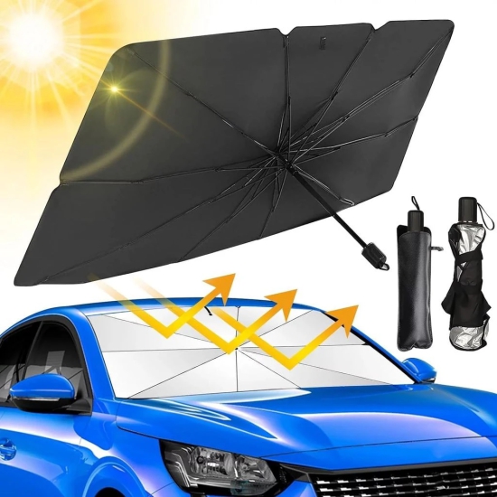 Car Umbrella Car Sun Shade Front Car Window Shades Foldable Sun Visor