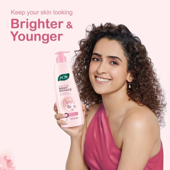 Joy Even Tone Bright Radiance Brightening Face & Body Lotion ( 400 mL )