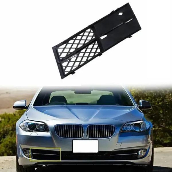 Car Craft Fog Lamp Grill Cover Compatible With Bmw 5 Series F10 2010-2014 Fog Lamp Grill Cover Right 511172007000/7200698GC