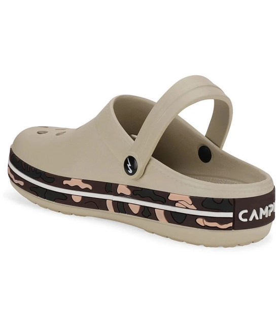 Campus - Beige Mens Clogs - None