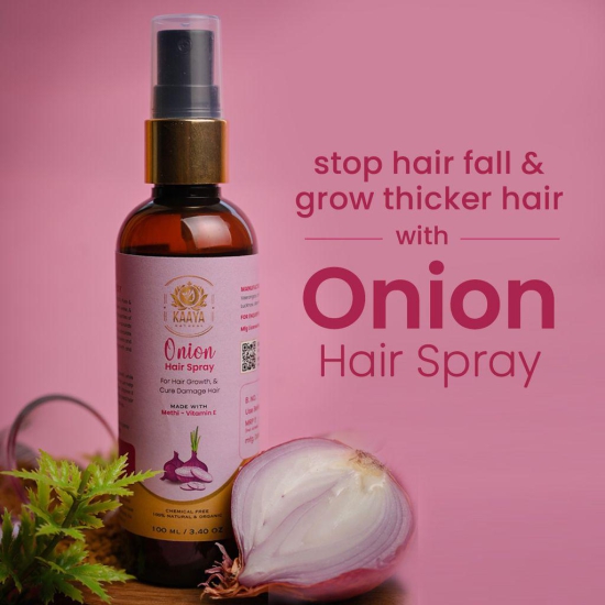 Kaaya Natural Onion Hair Spray (Combo, Pack of 2)