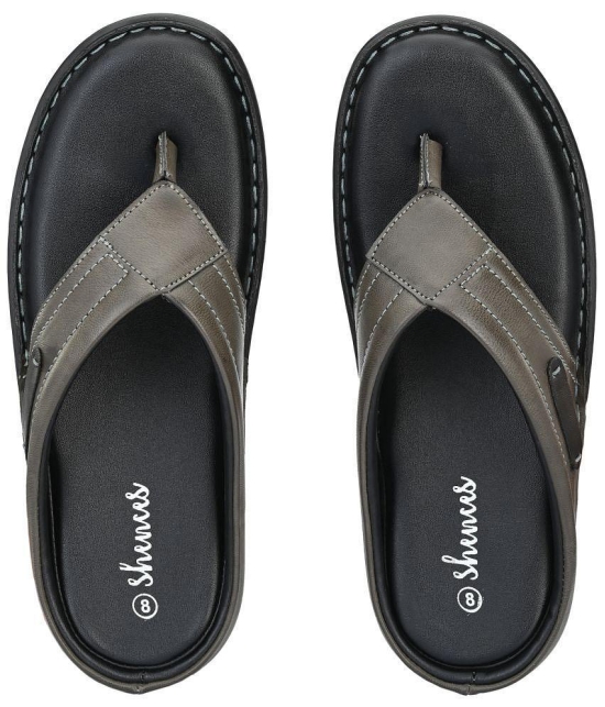 SHENCES - Grey Men's Sandals - None