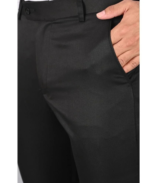 MANCREW Grey Regular Formal Trouser ( Pack of 2 ) - None