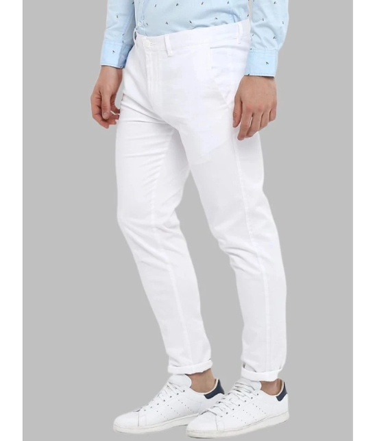 HALOGEN White Skinny Chinos ( Pack of 1 ) - None