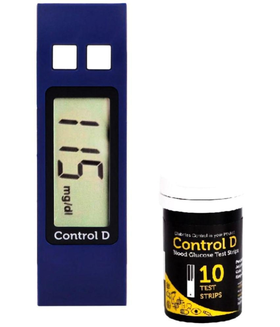 Control D - 10 Strip with Glucometer