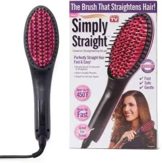 SIMPLY HAIR STRAIGHTENER BRUSH