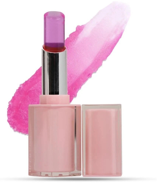 Seven Seas Long Lasting | Smooth Texture | Glass Finish | Rouge Gel Lipstick (Pink 2.8g)