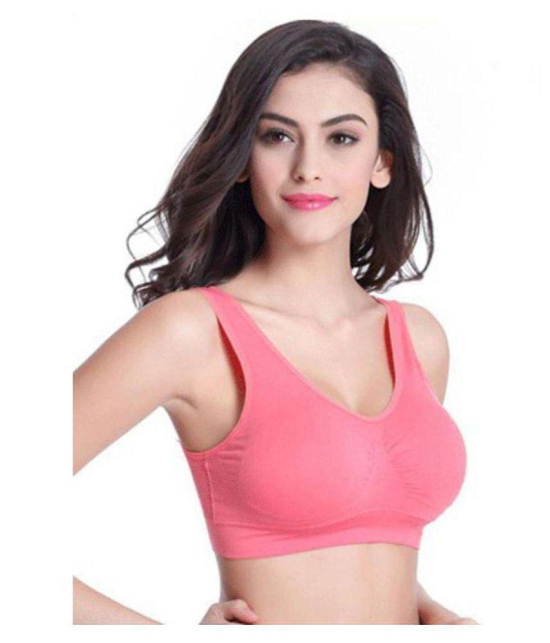 HOBBY LINGERIE Cotton Air Bra - Multi Color - None