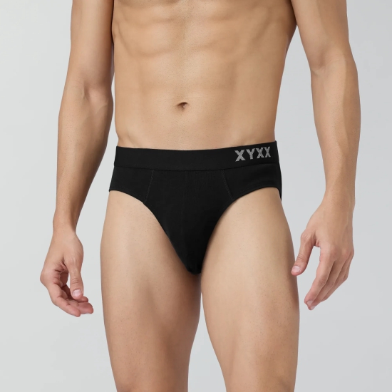 Pace Cotton Rib Briefs Black Knight S