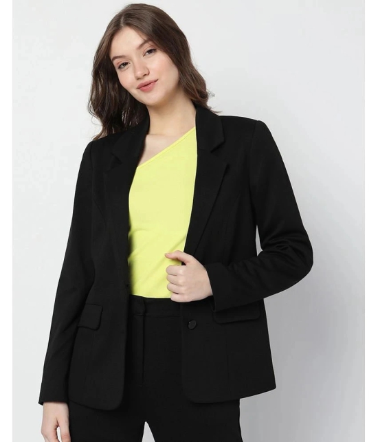 PPTHEFASHIONHUB - Cotton Black Blazers - None