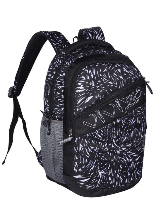 VIVIZA V-125 CASUAL BACKPACK FOR MEN AND WOMEN BLACK