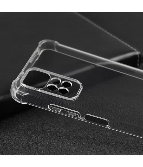 NBOX - Silicon Soft cases Compatible For TPU Glossy Cases Poco M4 Pro 5G ( Pack of 1 ) - Transparent