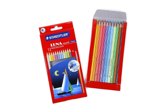 Staedtler Luna Water Colour Pencil Set-Multicolor Pack Of 12