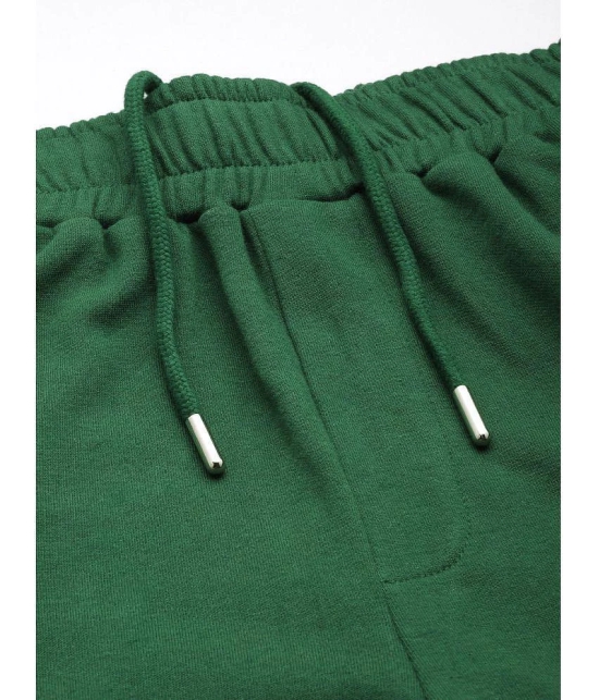 Dillinger Green Fleece Men's Trackpants ( Pack of 1 ) - None