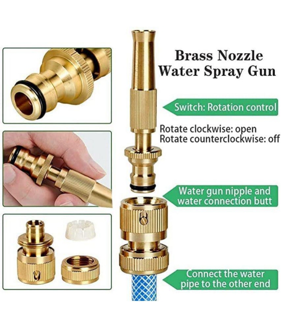 TISYAA Gardening Water Sprinkler ( Pack of 1 ) - Gold