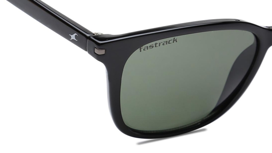 Black Square Men Sunglasses (P418GR1|53)