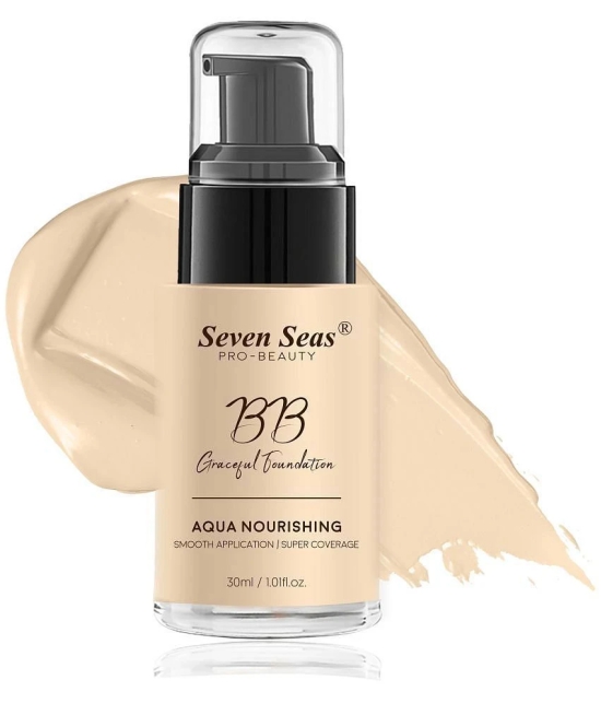 Seven Seas BB Graceful Aqua Nourishing smooth Super Coverage Liquid Foundation (Nude)