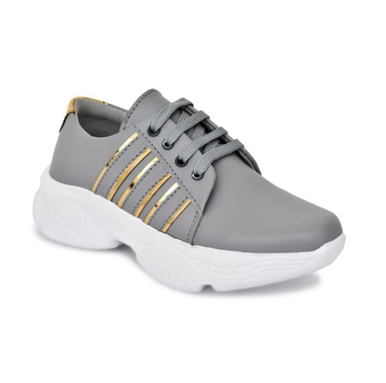 BHADAURIA TRADERS Walking Shoes For Women-Grey-8