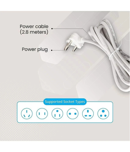 Zebronics 4 Socket Extension Board