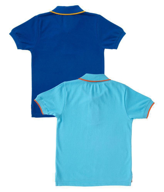 Cub Mcpaws - Multicolor Cotton Blend Boy's Polo T-Shirt ( Pack of 2 ) - None