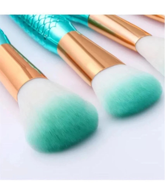 MR. MAC Premium Quality Mermaid Makeup Foundation Brush 10 Pcs 50 g