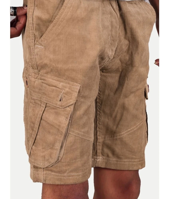 Radprix Beige Cotton Mens Cargos ( Pack of 1 ) - None