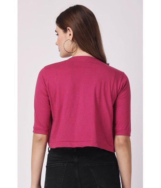 Affair Cotton Womens Shrugs - Pink ( Single ) - None