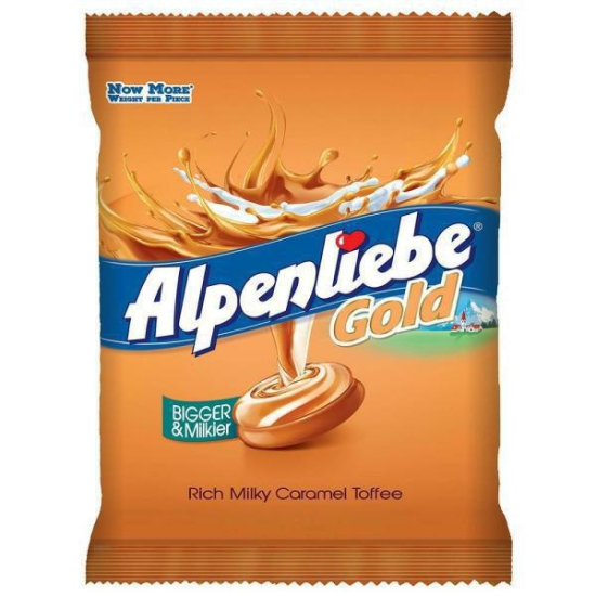 Alpenliebe Gold Cream Caramel Candy 184 Gms