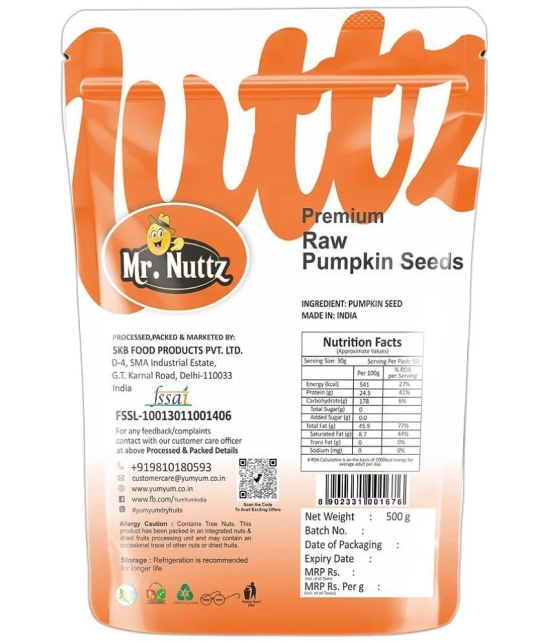 Mr.Nuttz Pumpkin Seeds ( Pack of 1 )