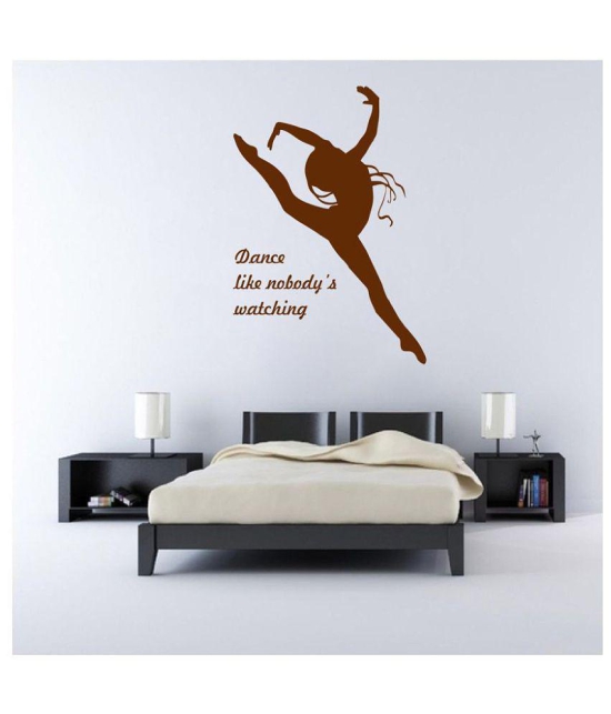 Decor Villa Dance Like Nobody Wall PVC Wall Stickers