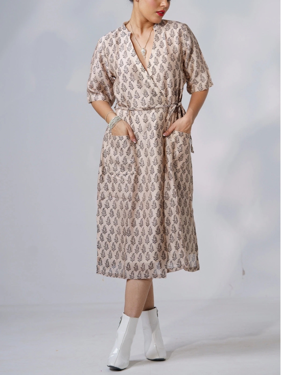 Baghprint Daydress White