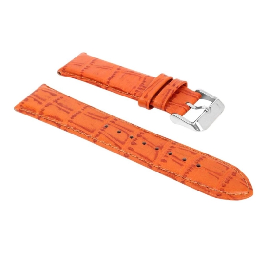 Exelent Leather Mens Replacement Watch Straps Compatible with All Watches with Regular 20 mm Lug Size Tan